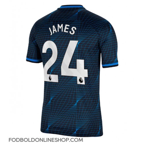 Chelsea Reece James #24 Udebanetrøje 2023-24 Kortærmet